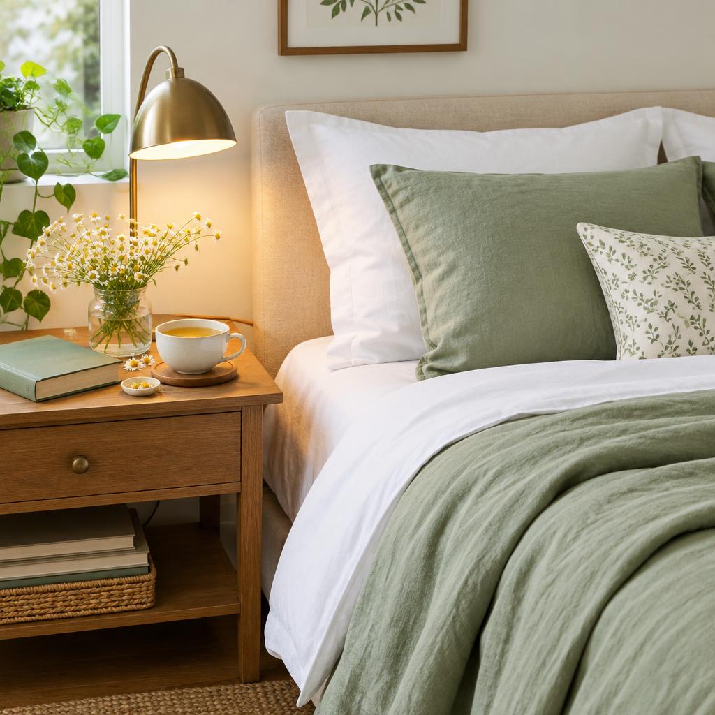 A restful evening setting